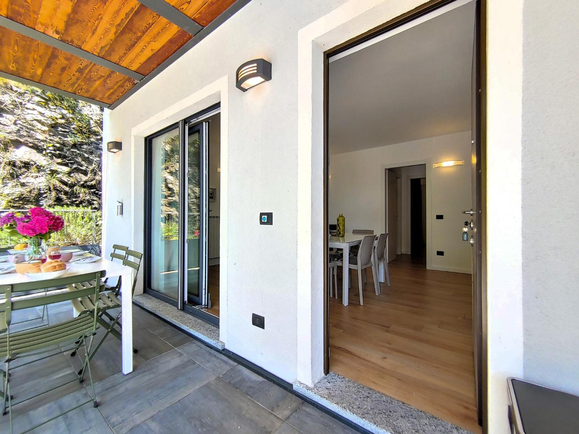 Dascio Vita See Ferienwohnung Mit Dachterrasse Exteriör bild
